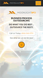 Mobile Screenshot of moonlightbpo.com